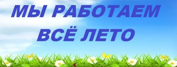 Работаем все лето