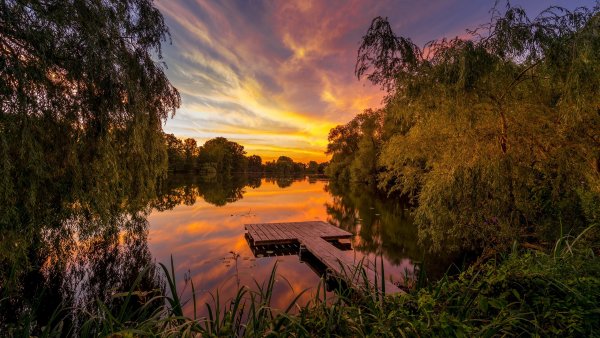 Вечер в деревне