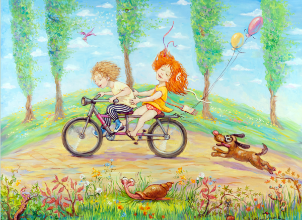 Моё счастливое детство рисунки