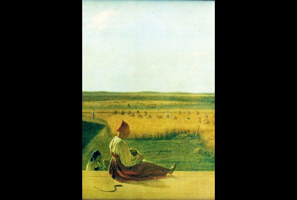 А Г Венецианов на жатве лето