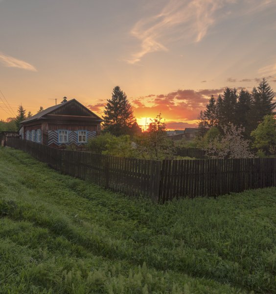 Деревенский дом