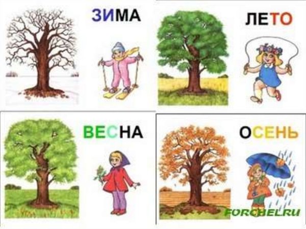 Календарь природы для детского сада