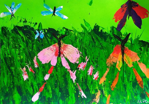 Рисование с детьми на тему лето