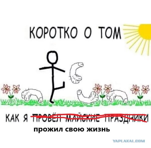Коротко о том как я провожу лето