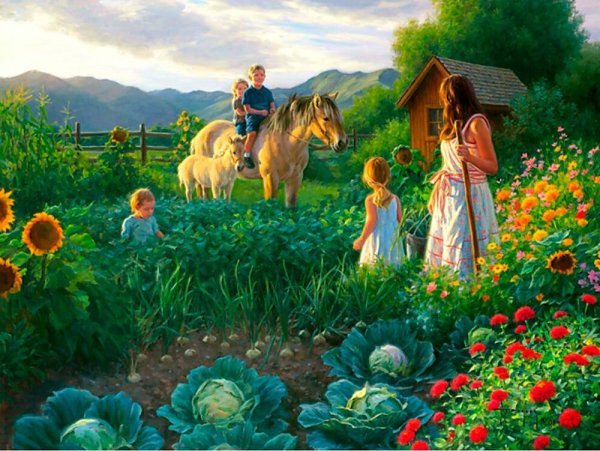 Роберт Дункана лето в деревне