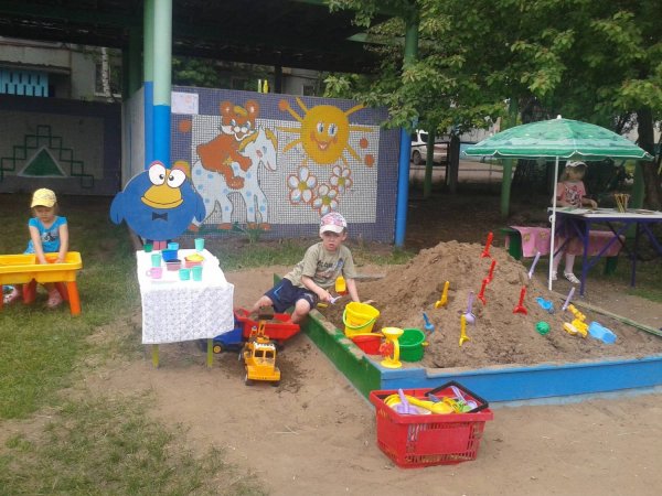 Участок в ДОУ