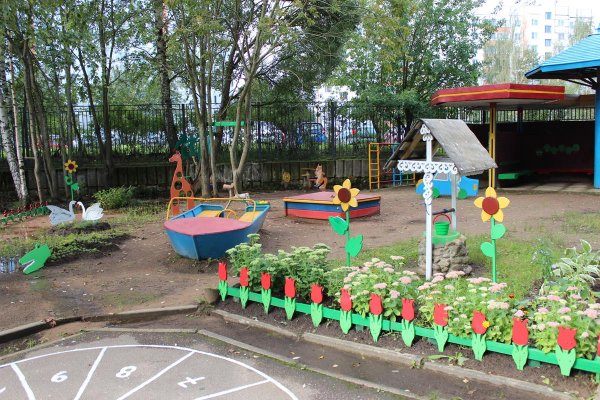 Летняя площадка в детском саду