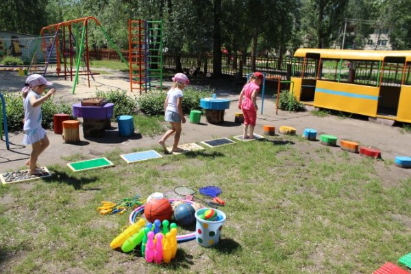 Экспериментальная площадка в детском саду