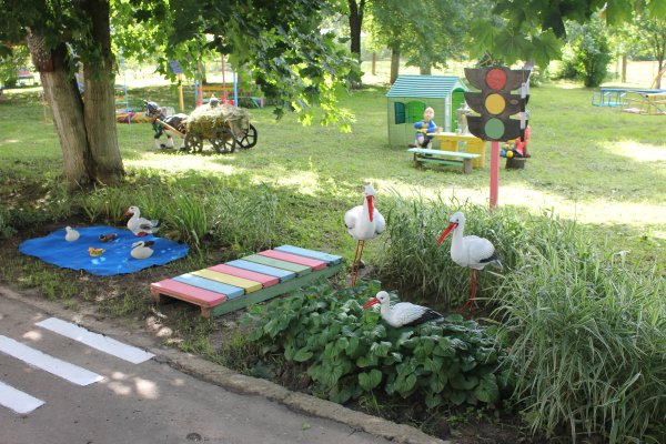 Благоустройство детской площадки в детском саду