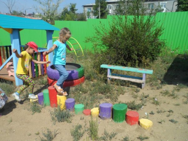 Площадка в детском саду