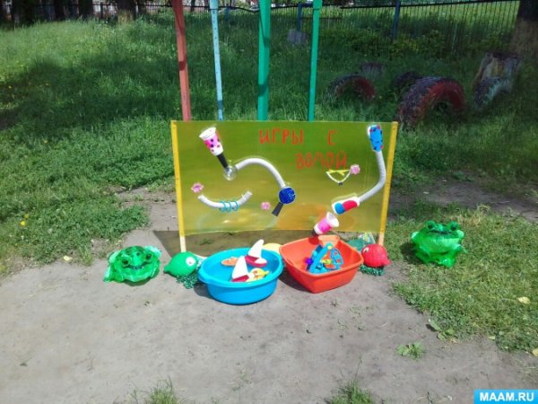 Украсить участок в детском саду