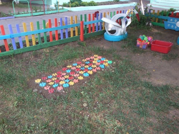 Развивающая среда на участке детского сада