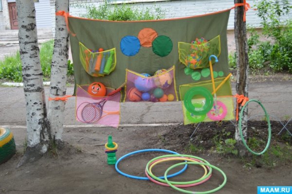 Участок в ДОУ