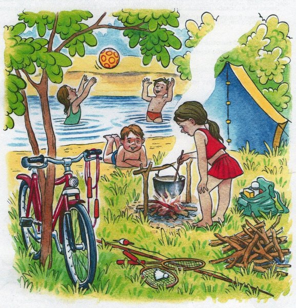 Сюжетные иллюстрации для детей