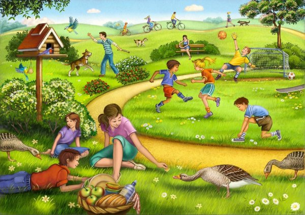 Сюжетные картины для детей