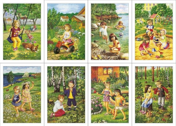 Сюжетная картина для детей 6-7 лет