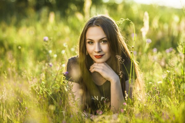 Девушка на природе