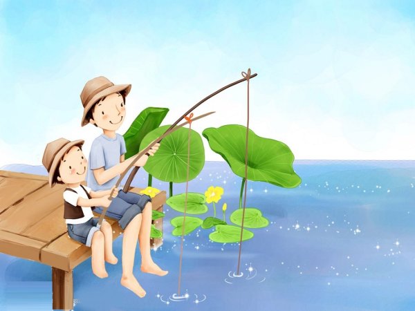 Лето мультяшные картинки