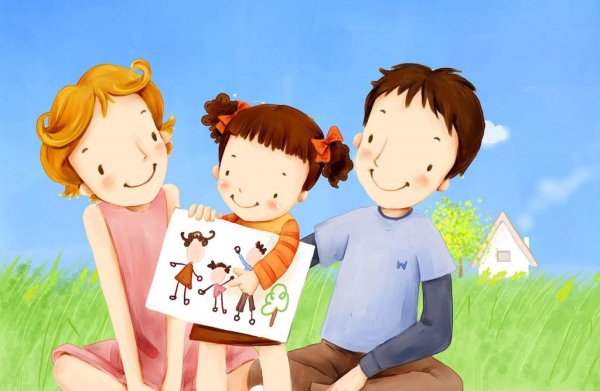 Семья картинки для детей