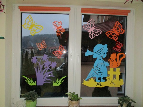 Украшение око ко Дню Победы