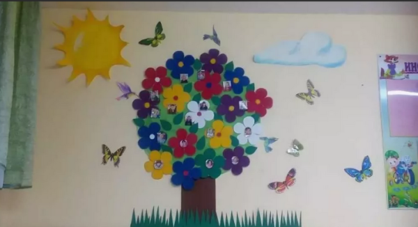 Украшение группы на лето в детском саду