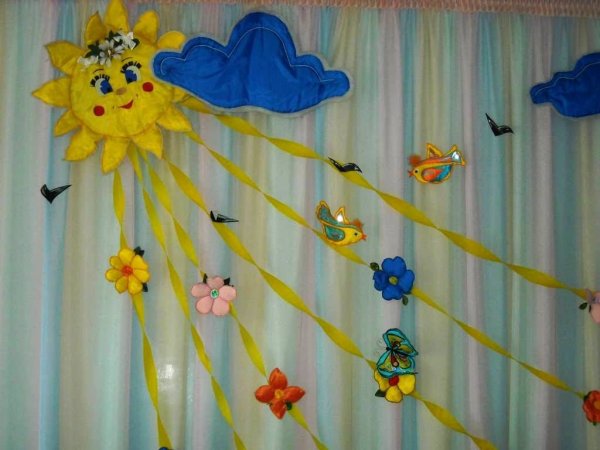 Участок в детском саду