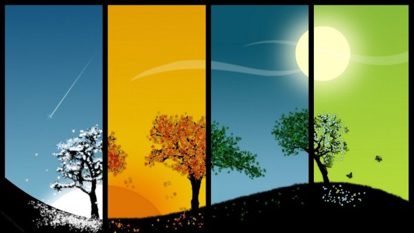 Пейзаж по временам года