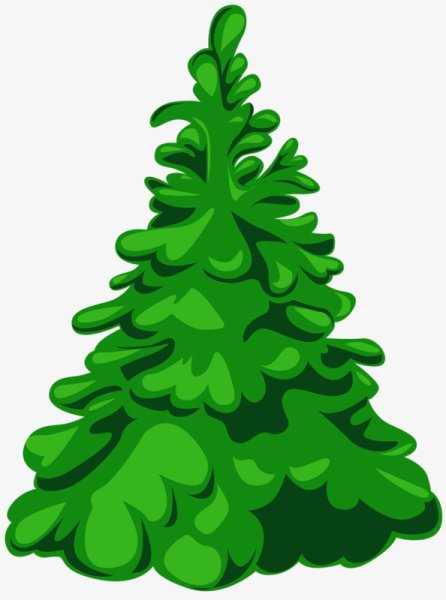 Дети и елка иллюстрация