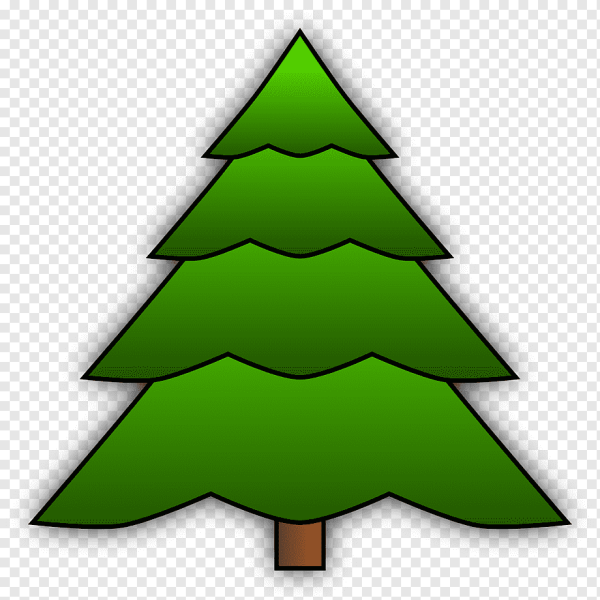 Елочка мультяшная