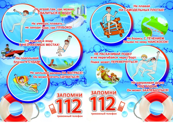 Баннер осторожно на воде
