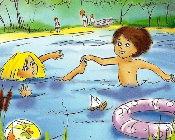 Правила безопасности на воде для детей