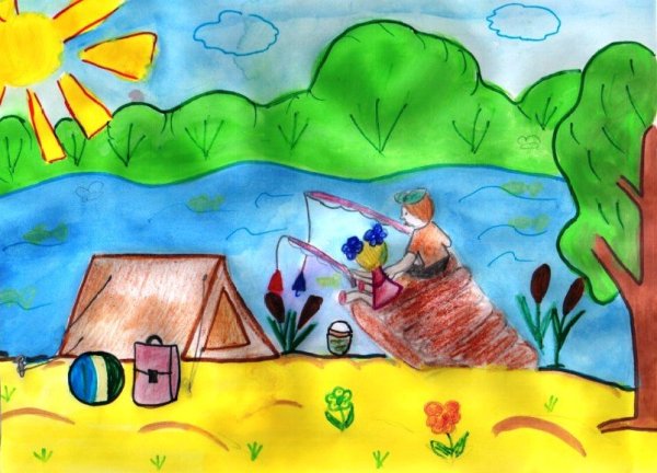 Каникулы рисунок