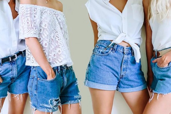 Шорты с завязками по бокам