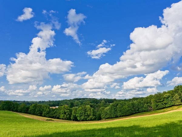 Пейзаж небо