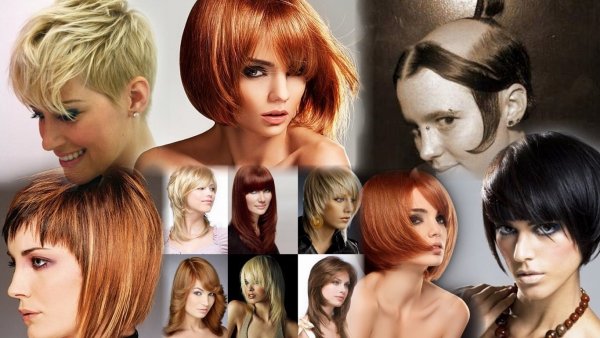Разные женские прически