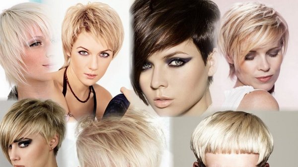 Короткие стрижки для девушек