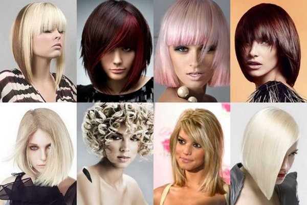 Ультрамодные стрижки на средние волосы