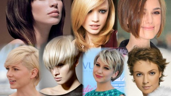 Стильные прически на короткие волосы