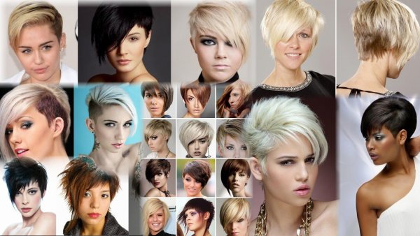 Стрижки на короткие волосы молодежные стильные