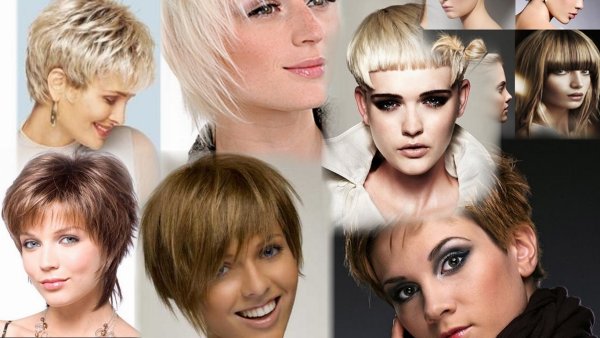 Разные прически на короткие волосы