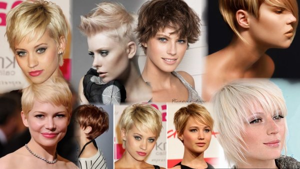 Стрижки женские на короткие волосы с челкой