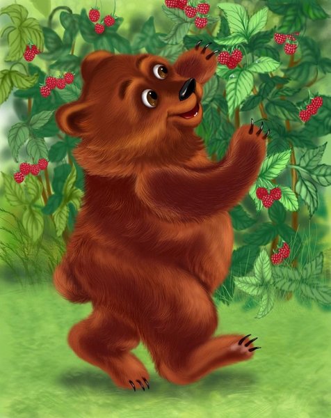 Медведь сказочный