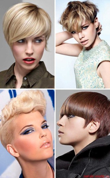 Ультрамодные стрижки женские