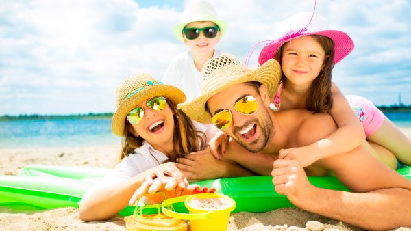 Лето дети море