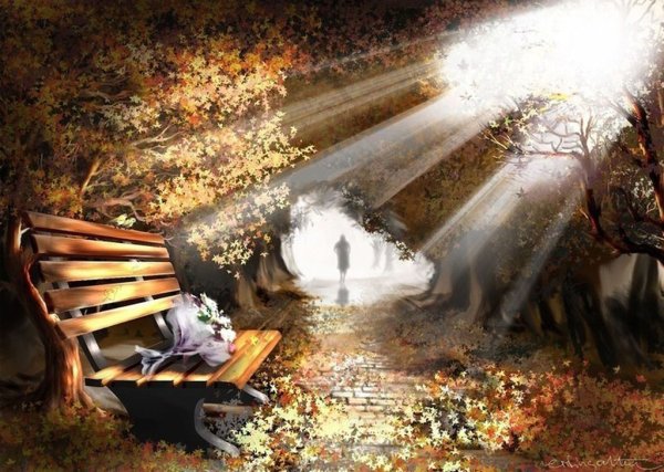 Ромашка на ветру