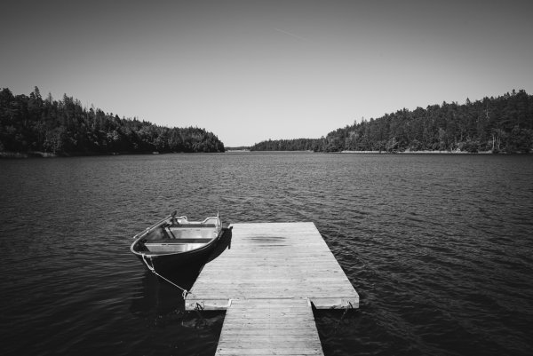 Чёрно-белая фотография