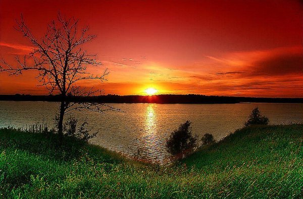 Природа вечер