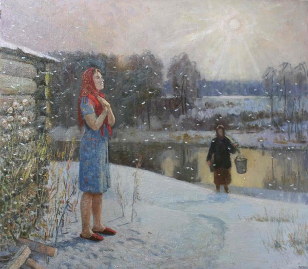 Открытки с валенками