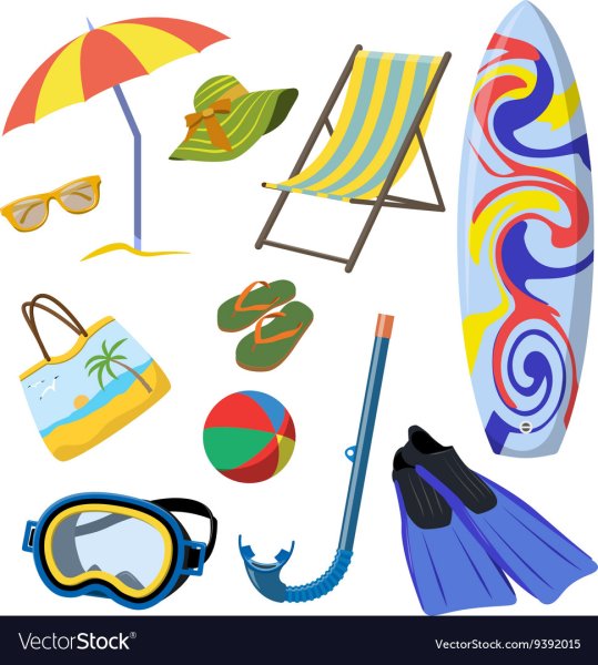 Летние предметы