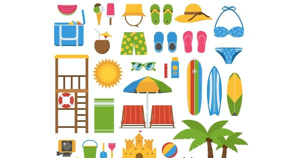 Пляжные атрибуты для детей